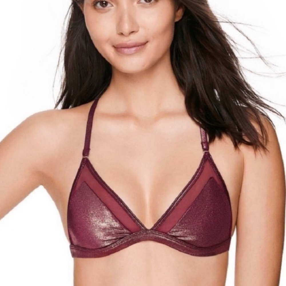 PINK Unlined Bralette - NWT